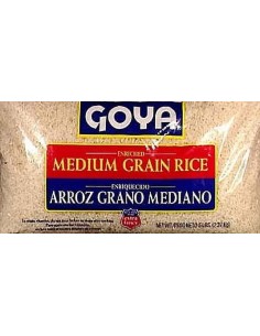 GOYA Medium Grain Rice, 5 lb Bag 2