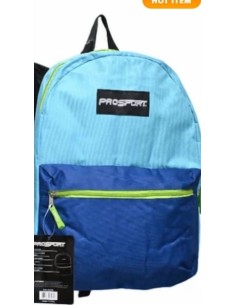 Kole Imports  17 in. Prosport Backpack, Blue