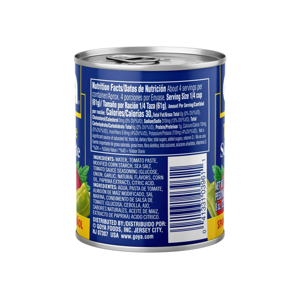 GOYA Tomato Sauce, 8 oz