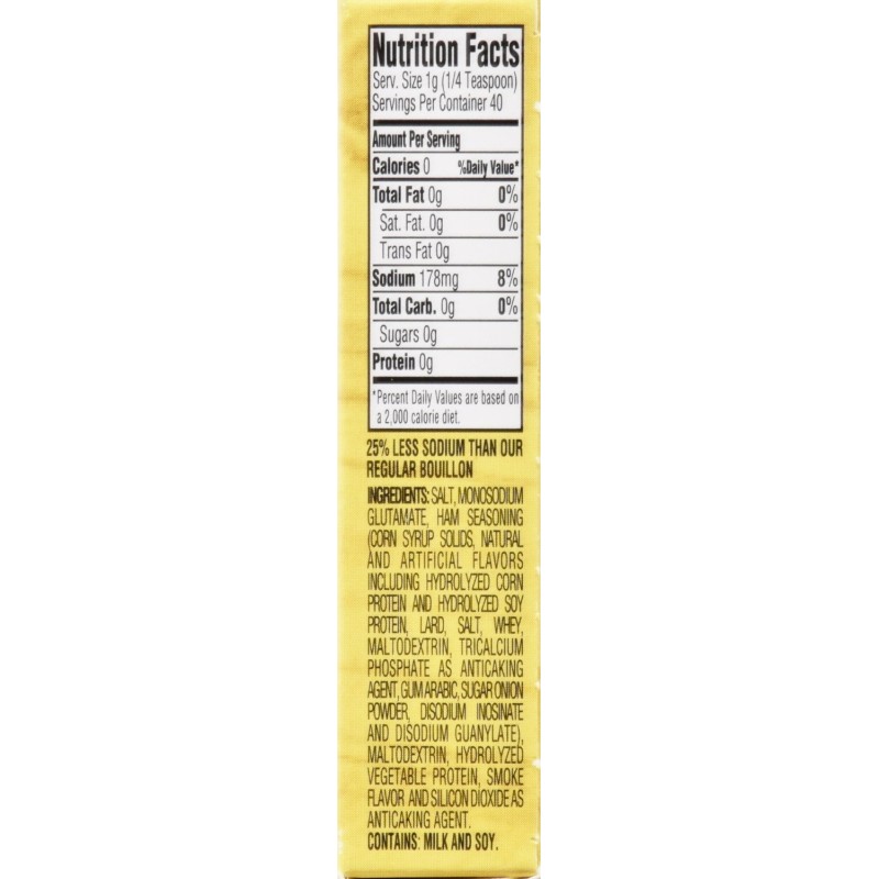 Goya Ham Flavored Reduced Sodium, 1.41 oz