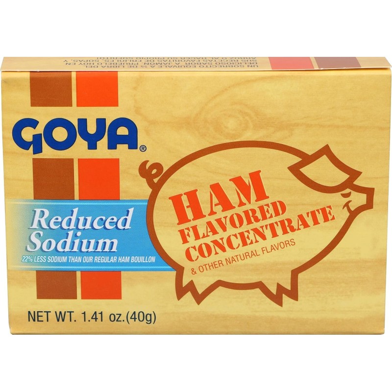 Goya Ham Flavored Reduced Sodium, 1.41 oz