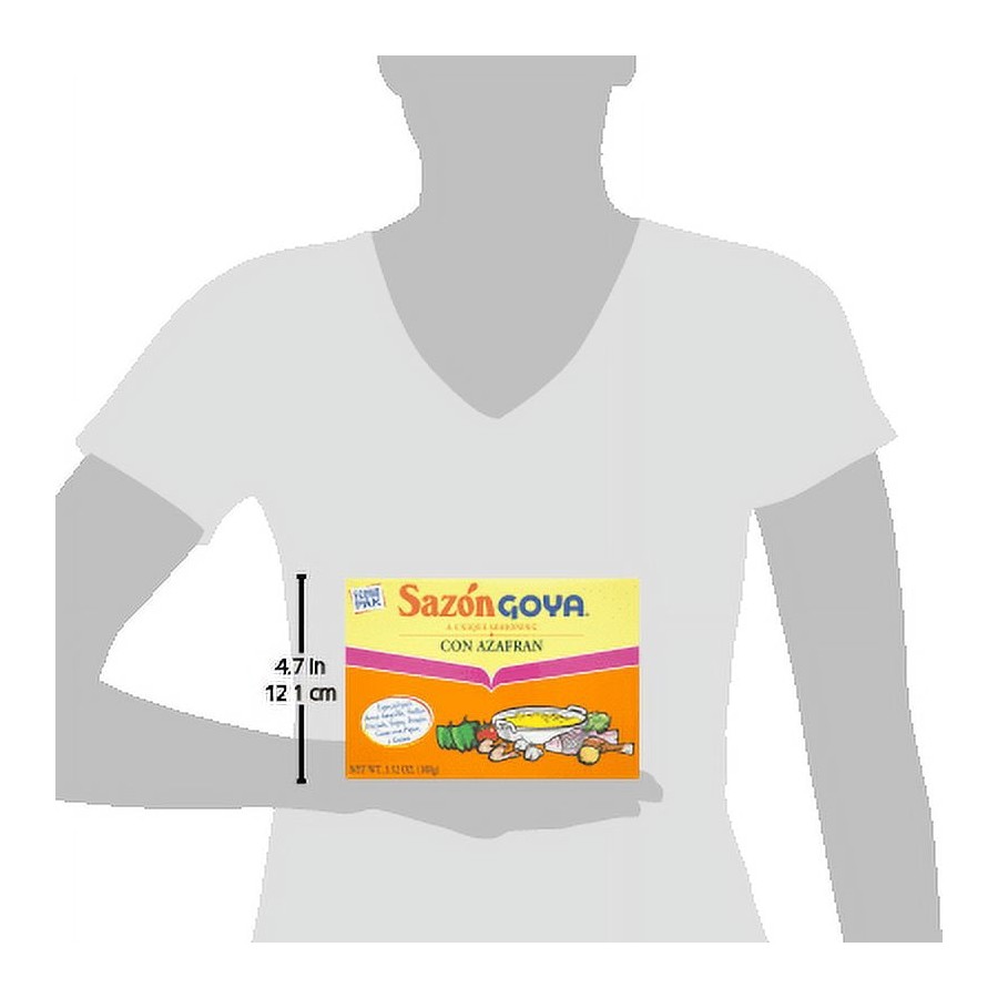 Goya Sazon Con Azafran Seasoning, 3.52 Oz