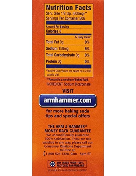 Arm & Hammer Baking Soda - Net Wt 1 lb - (Pack Of 2)