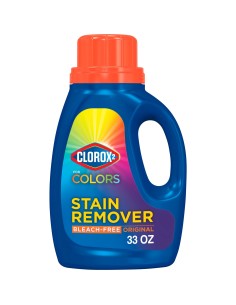Clorox 2 for Colors Stain Remover and Laundry Additive, Bleach Free, Original, 33 Fluid Ounces